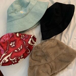 Bundle of 4 Bucket Hats